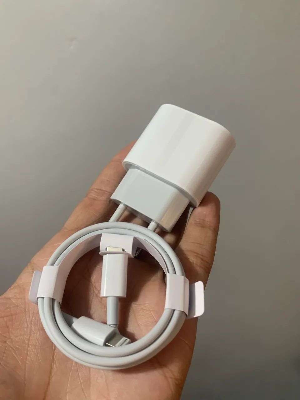 Carregador completo para iPhone - Cabo e fonte