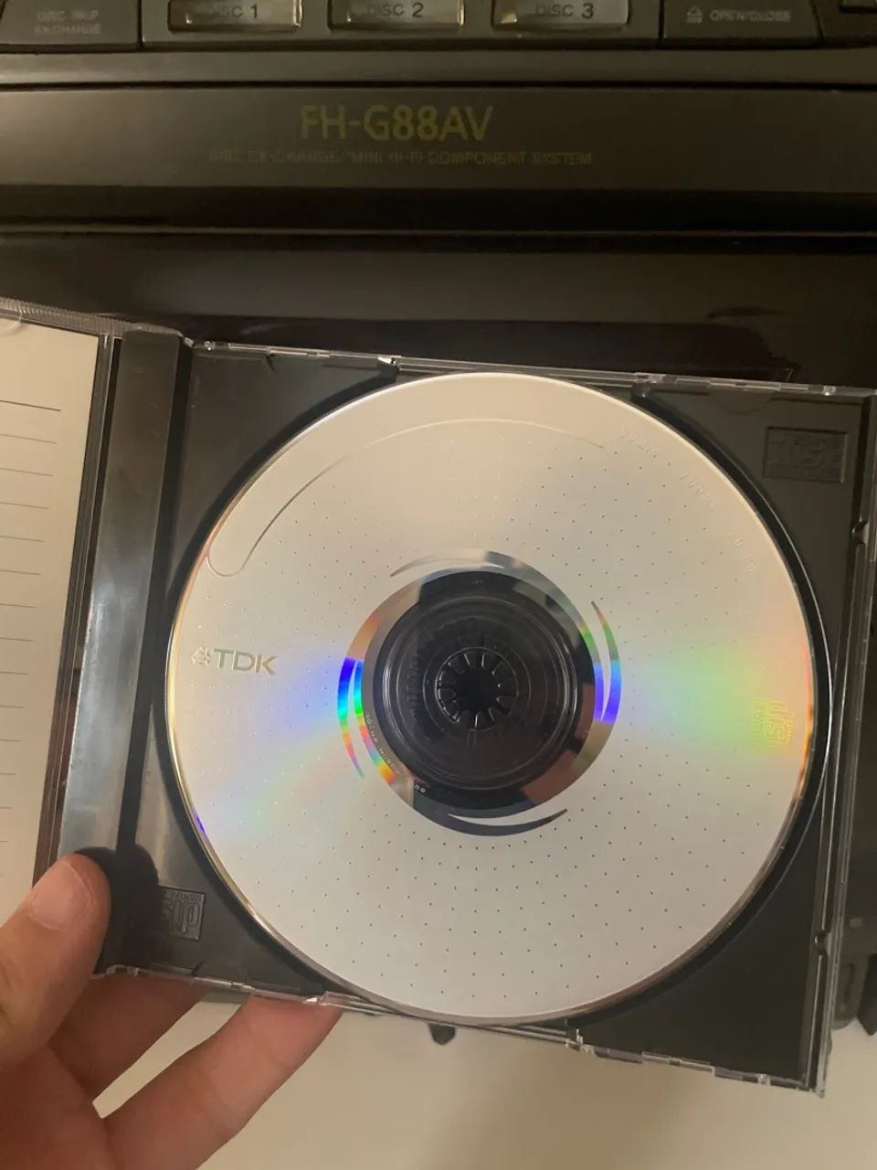 CD-RW TDK Novo nunca usado - Foto 2