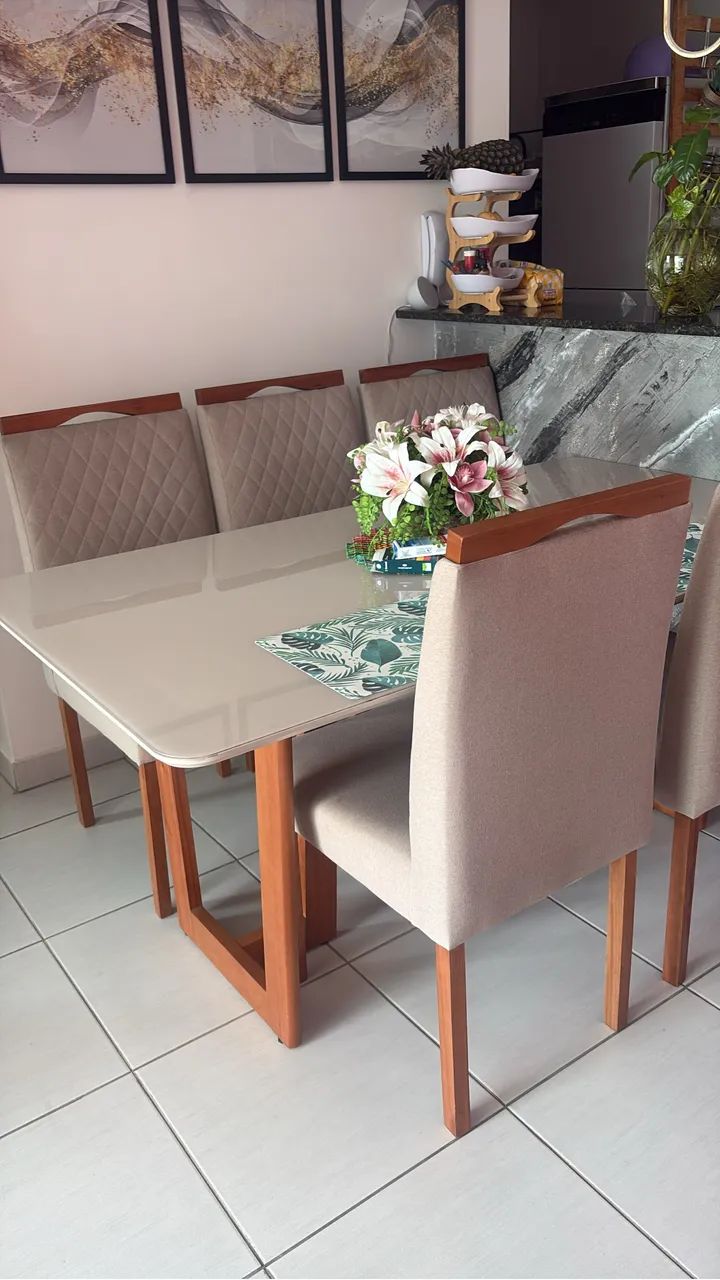 Mesa de Jantar 6 lugares - Foto 2