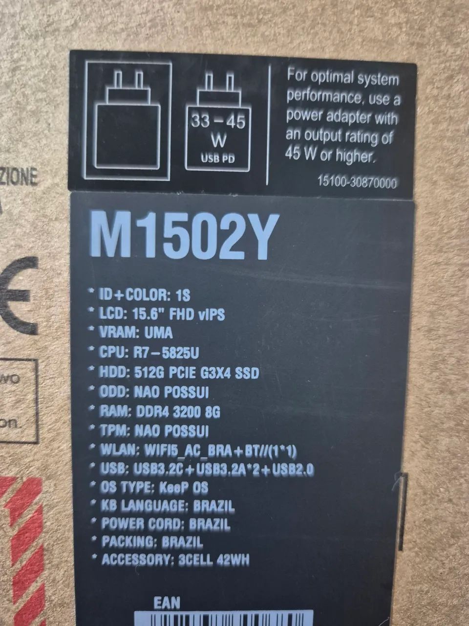 Notebook ASUS Vivobook 15 Ryzen 7 8/512GB - Foto 4