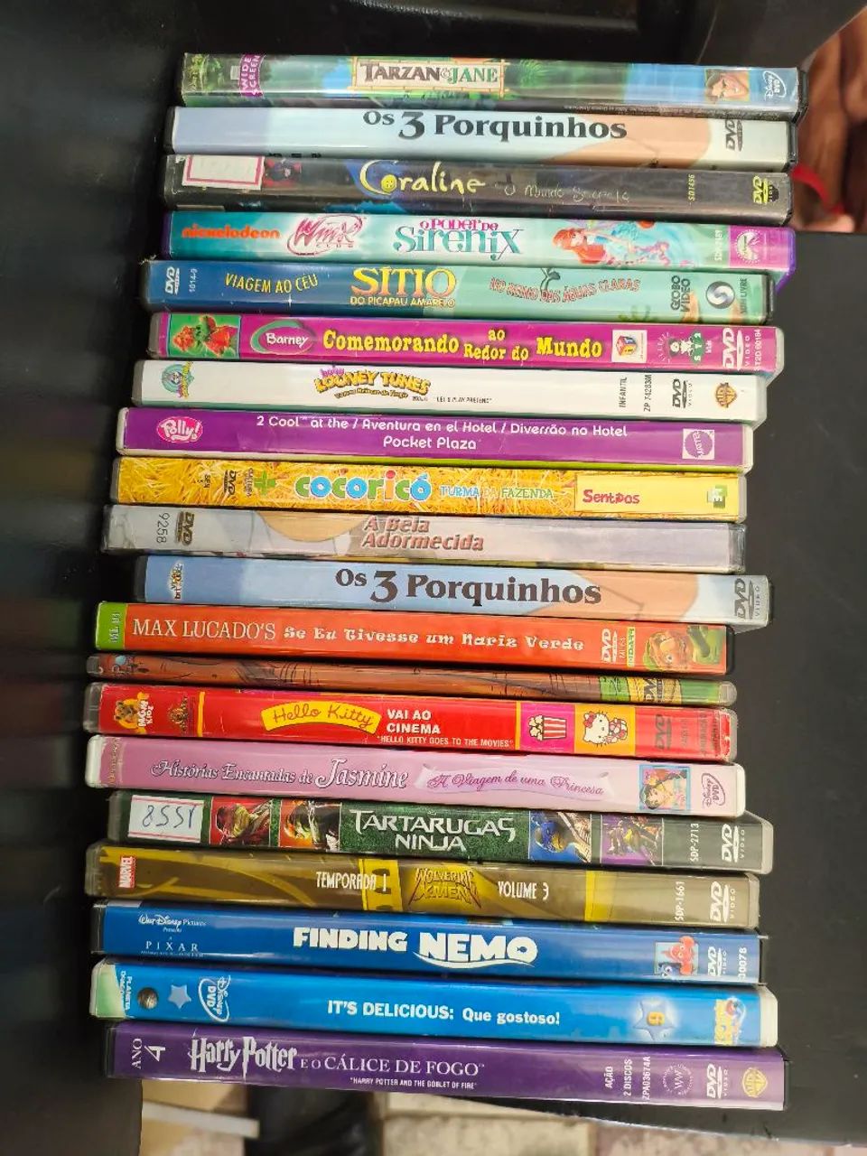 lote 40 dvds infantis 