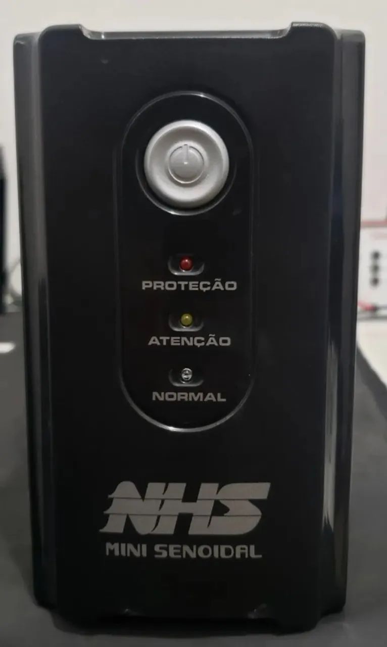 Nobreak NHS Mini 4 600VA Senoidal Puro - Bateria Semi-Nova