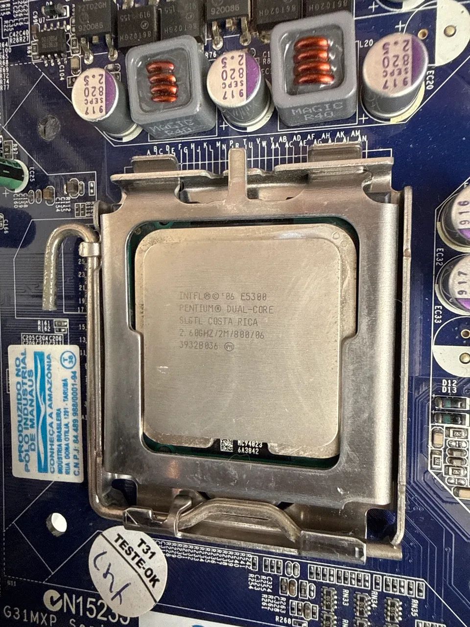 Placa mãe g31mxp - Foto 2