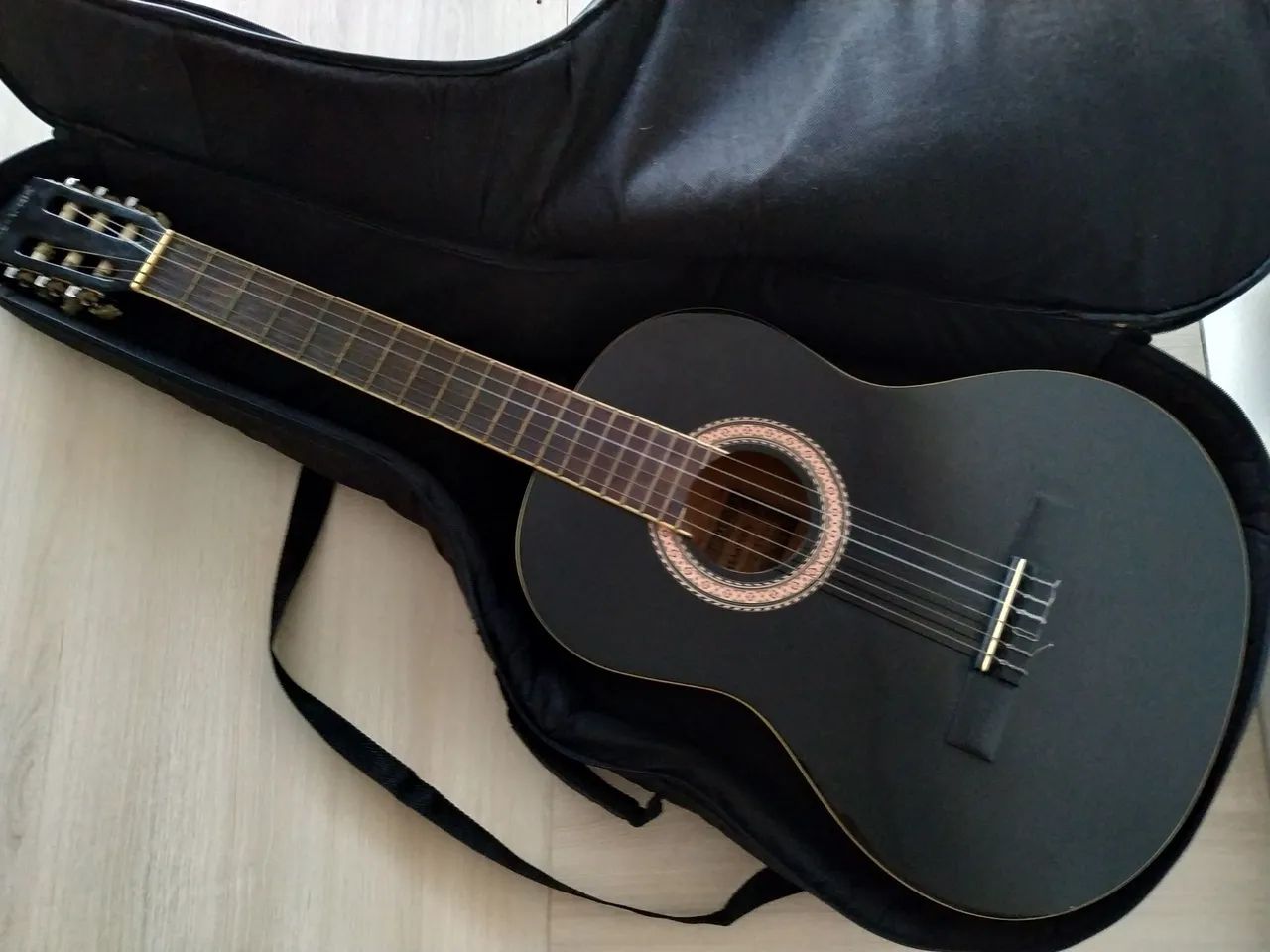 VIOLÃO TAGIMA AC39BK + BAG ACOLCHOADA  - Foto 3