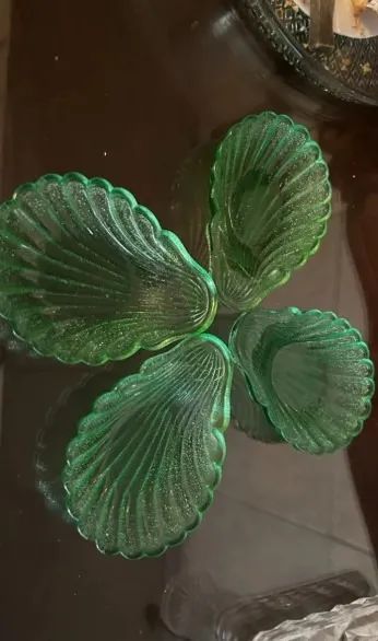 8 petisqueiras antigas Vidrão Verde - Foto 4