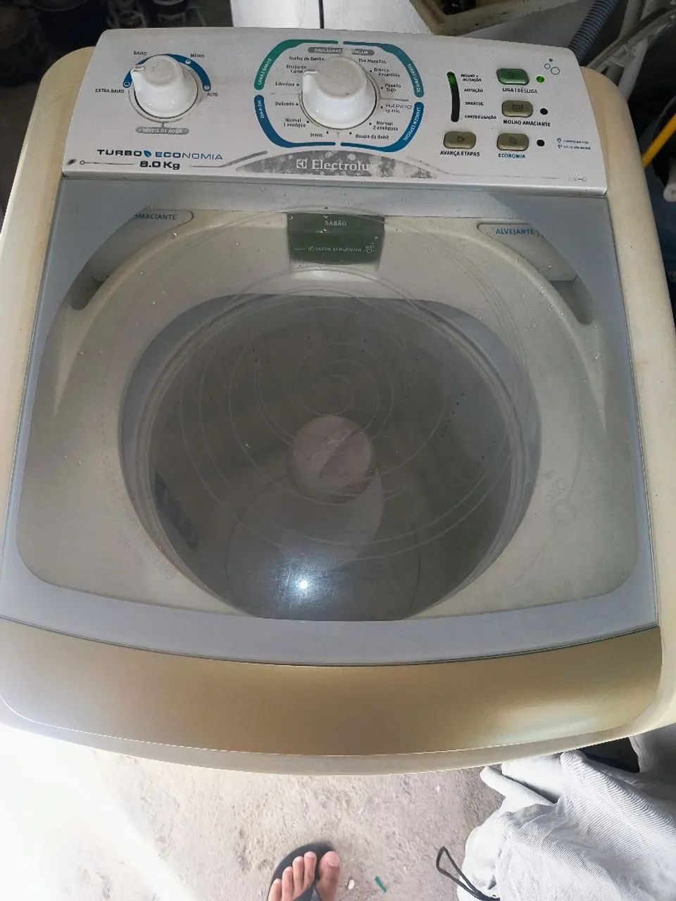 Máquina de lavar roupa 