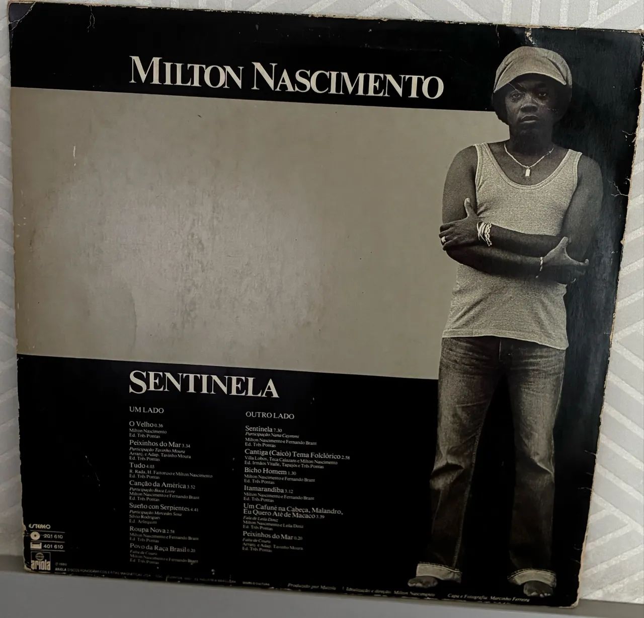 Disco vinil Milton Nascimento - Sentinela - Foto 3