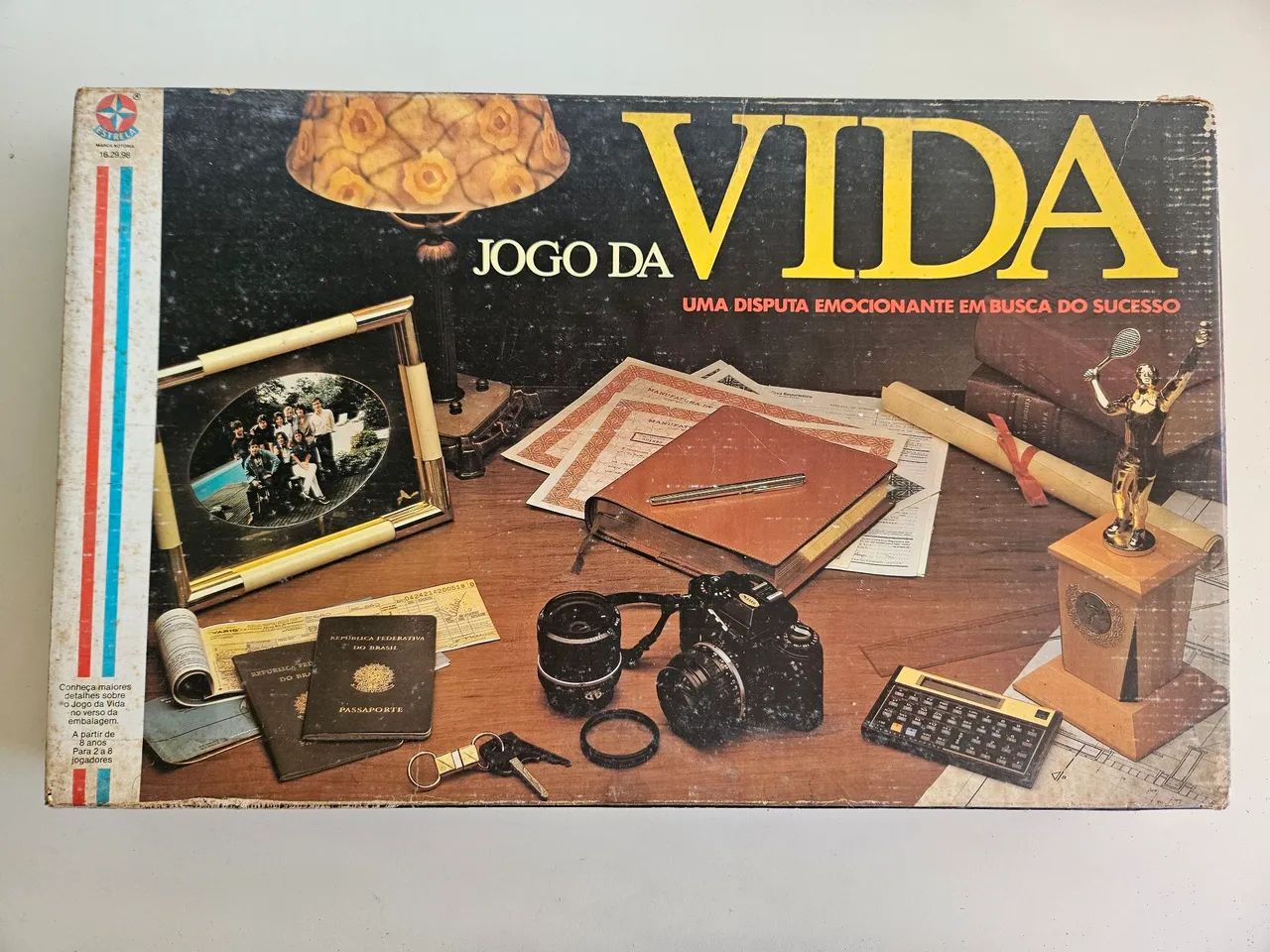 "Jogo da Vida" vintage original de tabuleiro!!