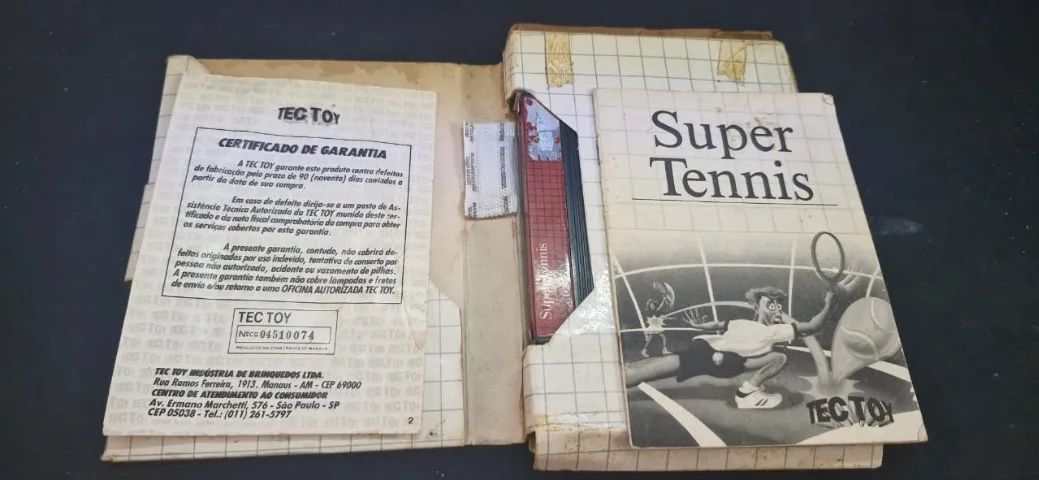 Super Tennis - Master System - Foto 3