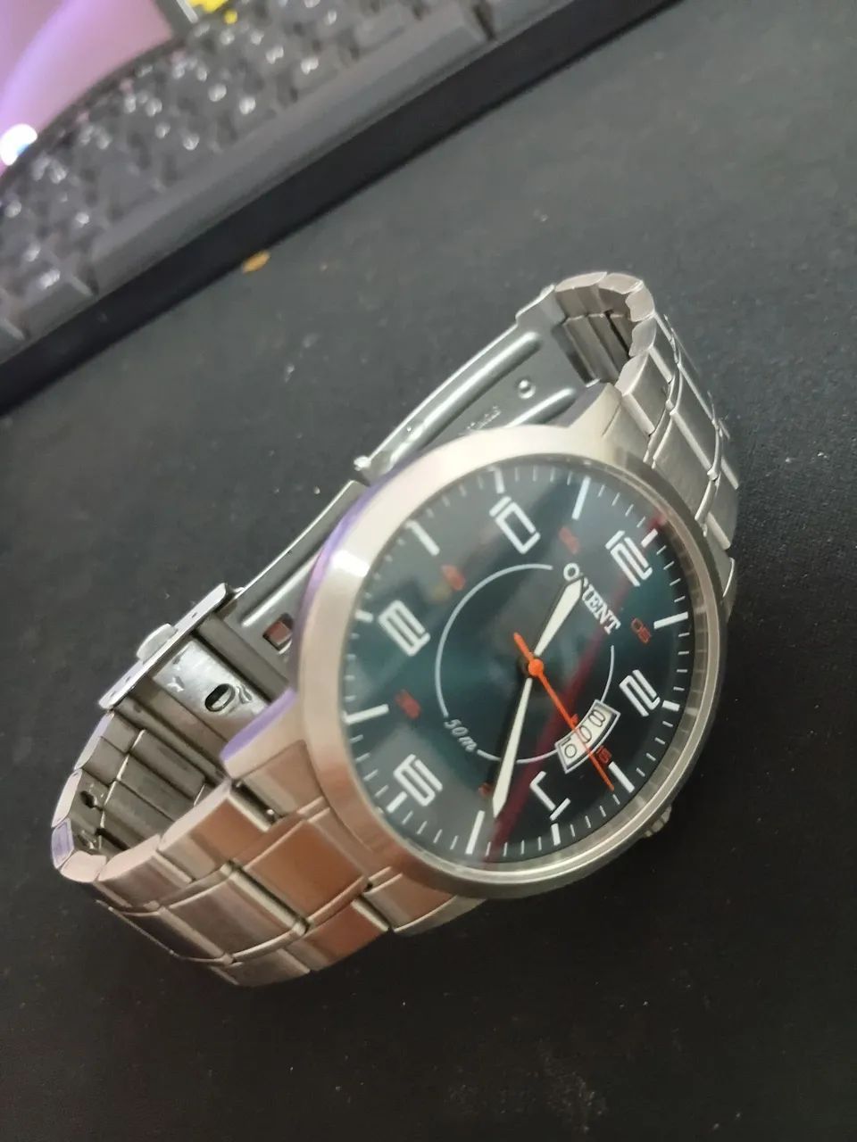 Relógio Orient Masculino Prata