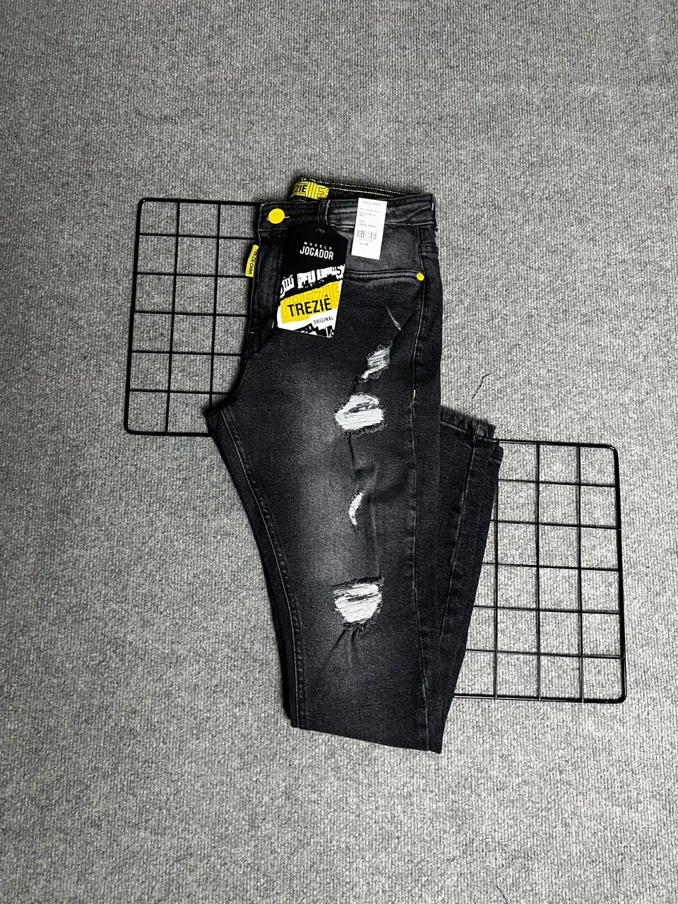 Calça modelo jogador preta 