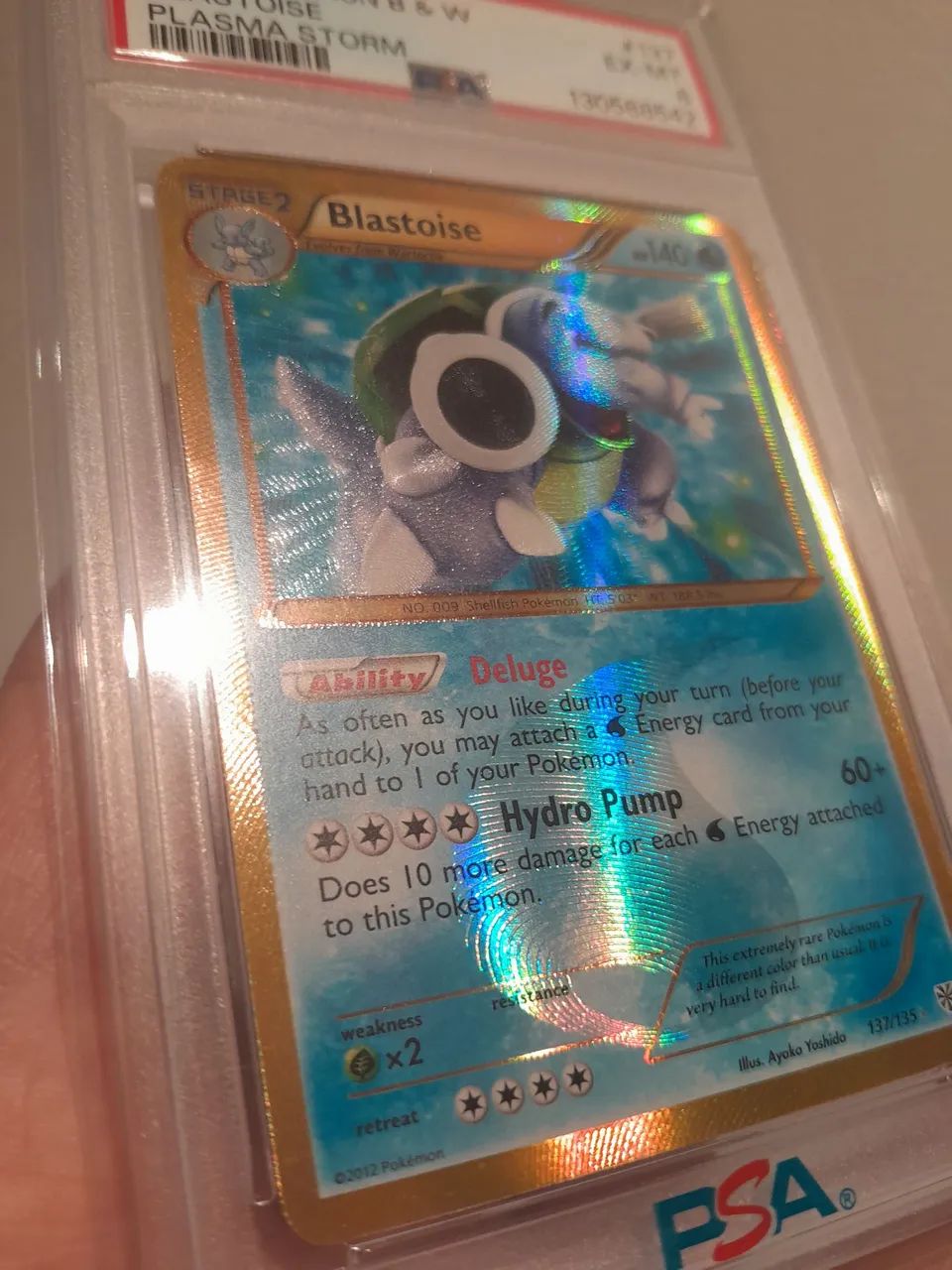 Carta Pokemon Blastoise Plasma Storm  - Foto 4