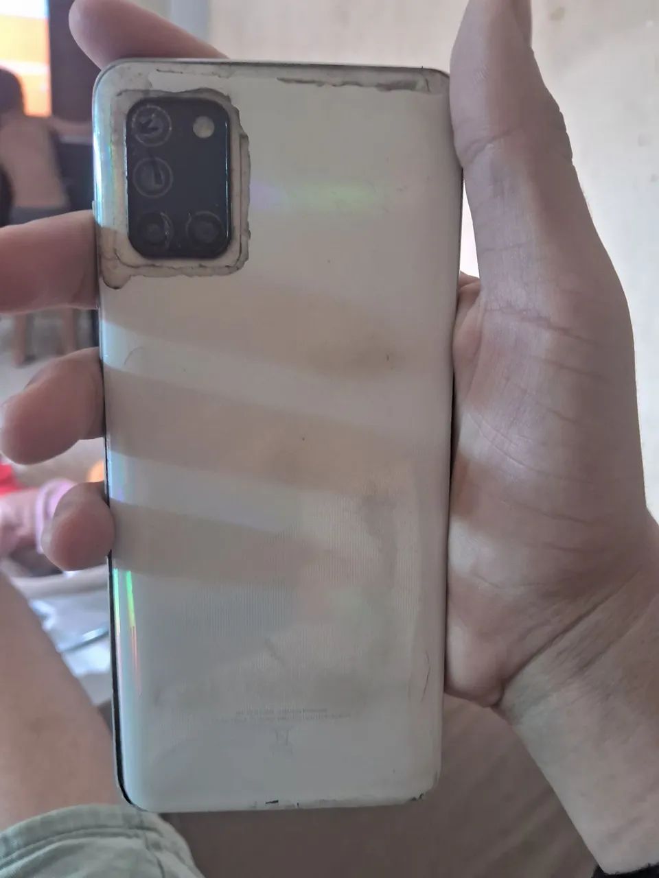 A31s 128gb com defeito
