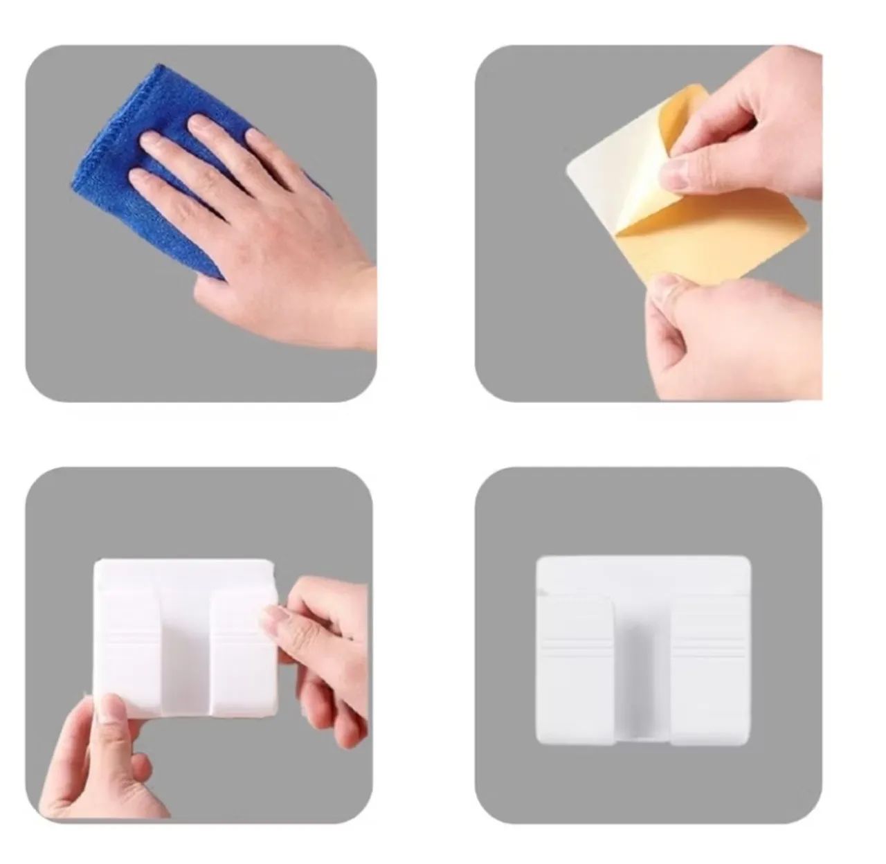 Suporte de parede autoadesivo para celular - impressão 3D  - Foto 5