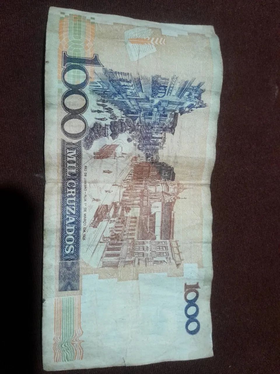 Cédula de 1000 mil cruzados - Foto 2