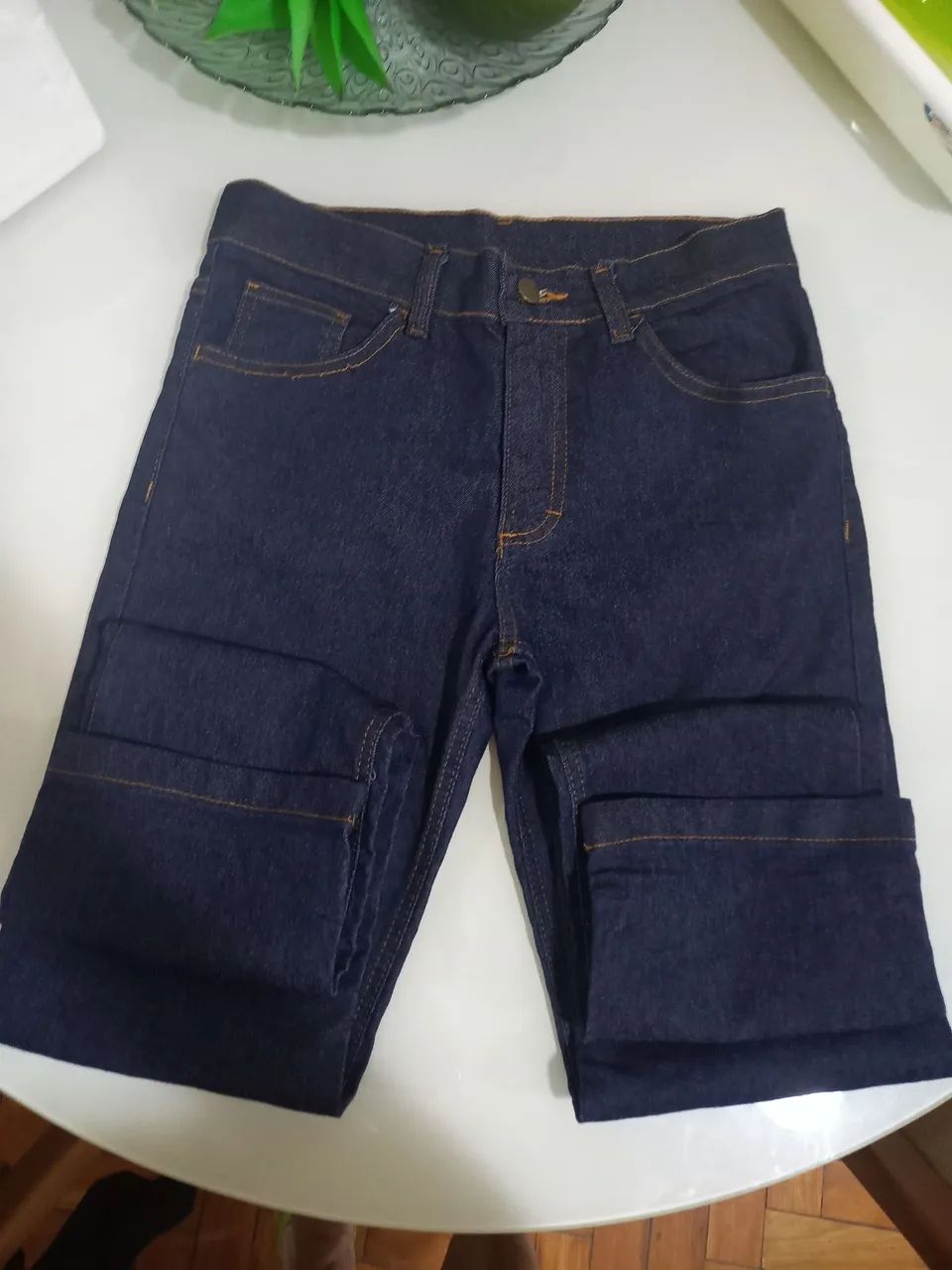 CALÇA JEANS INFANTIL "M"