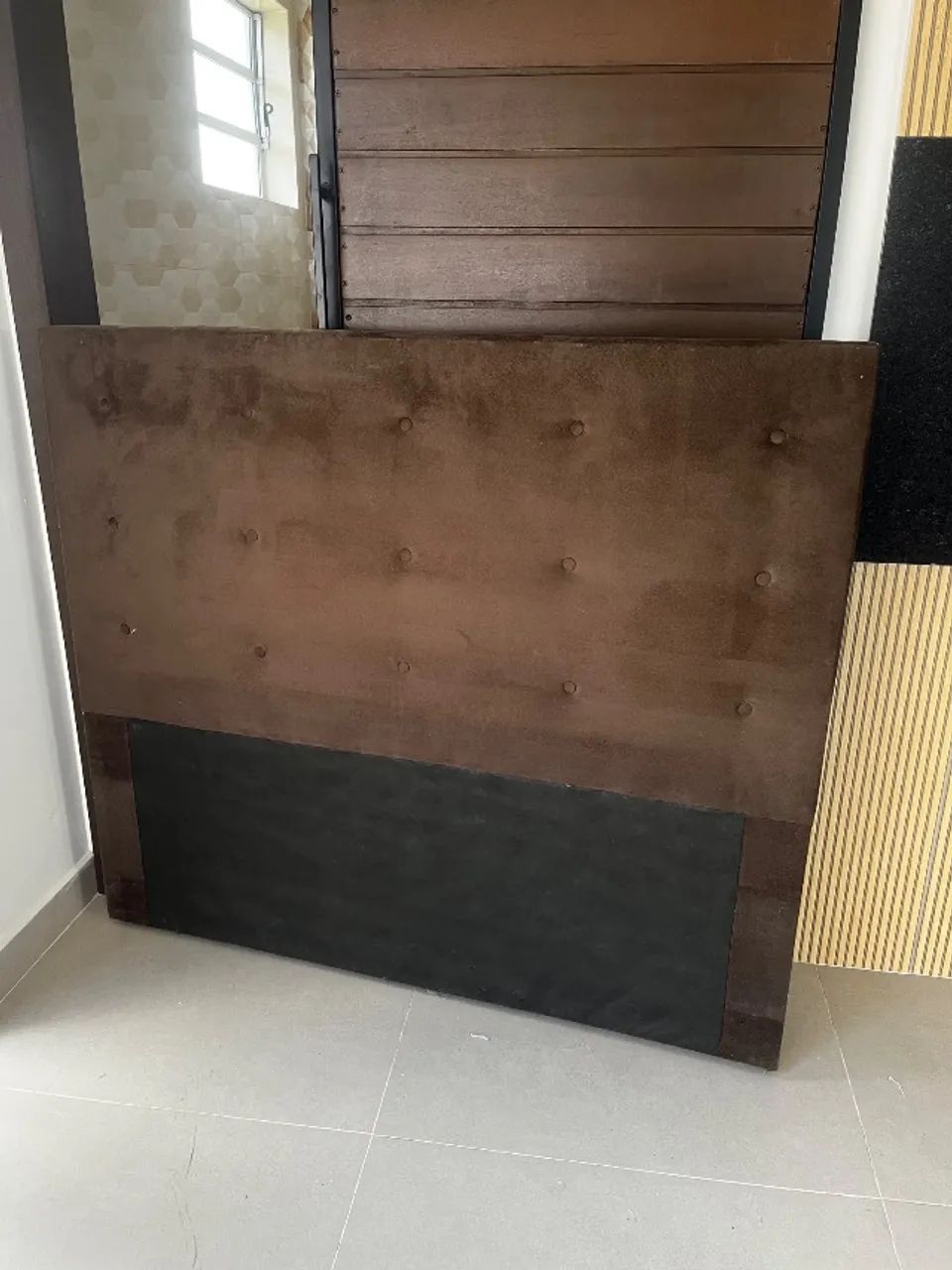 Cabeceira de cama de casal 