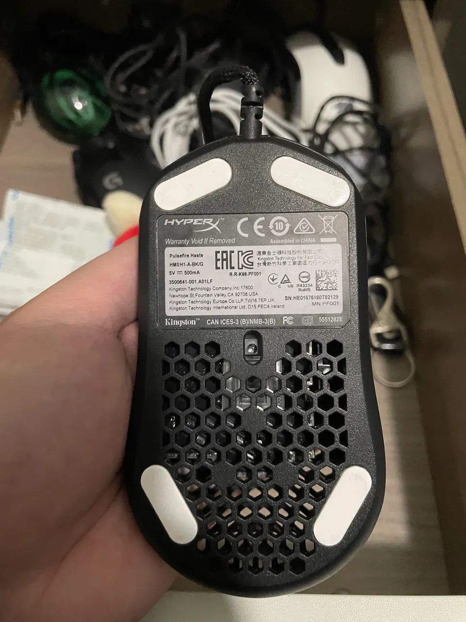 Mouse HyperX Pulsefire Haste - Foto 2