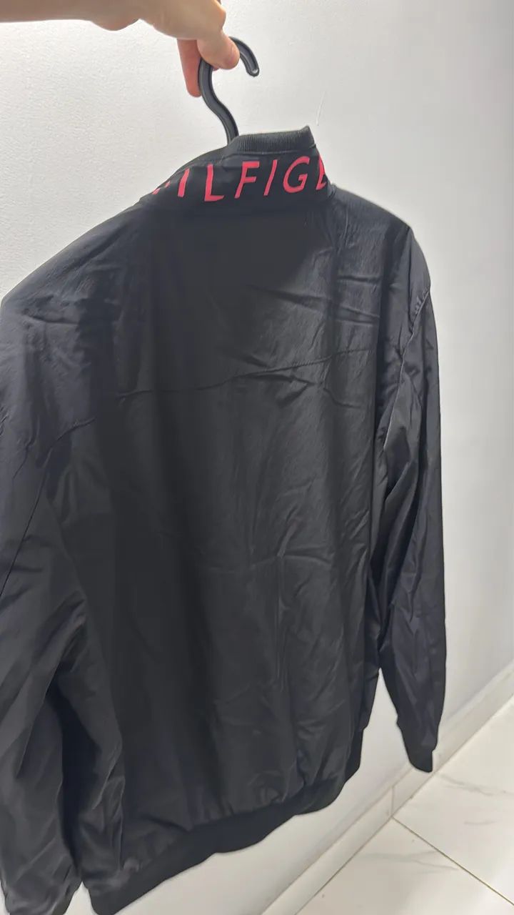 Jaqueta Blusa Tommy Preta - Foto 2