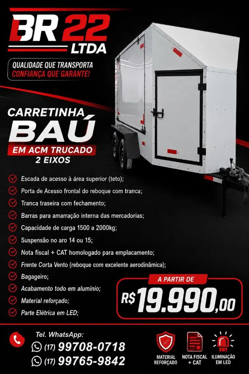 Baú Furgão 