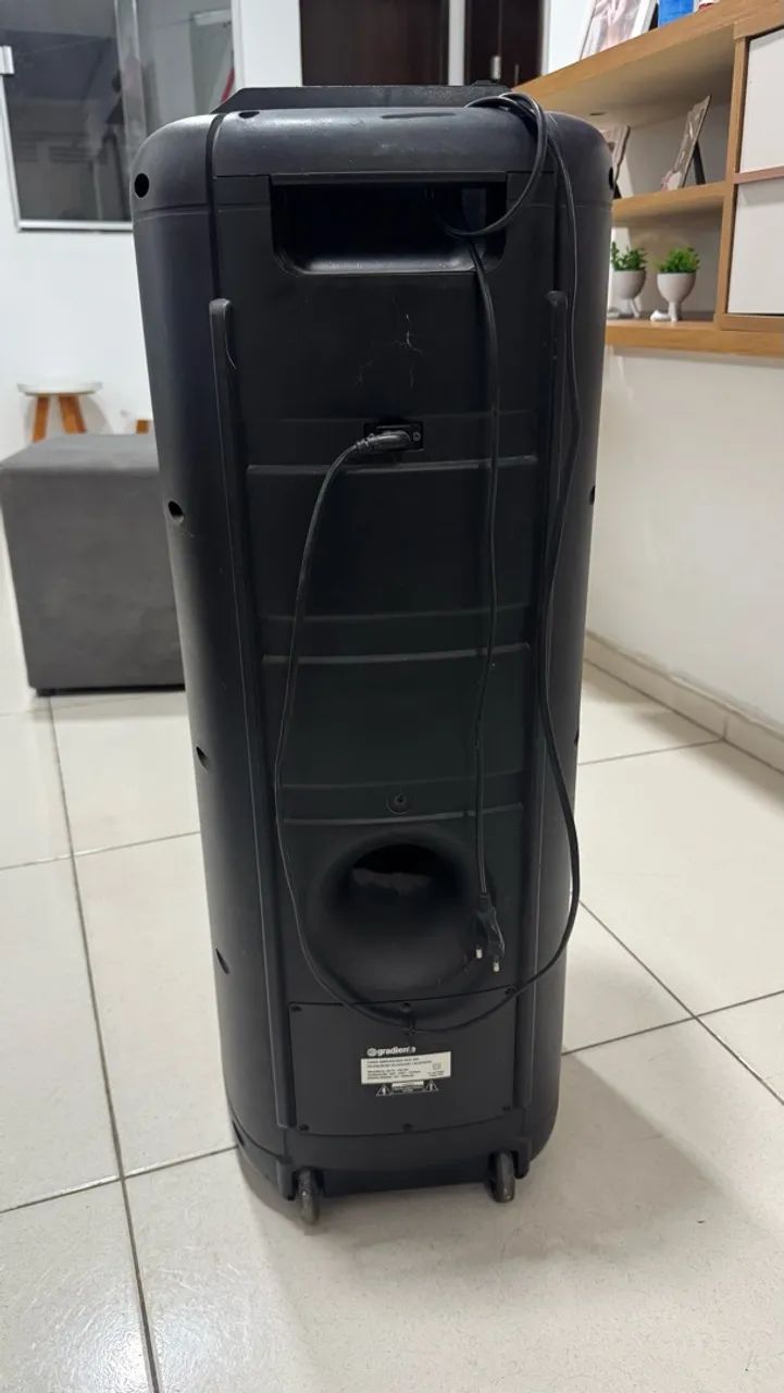 Caixa de Som Amplificada Gradiente GCA-203 1000W Bluetooth - Foto 4