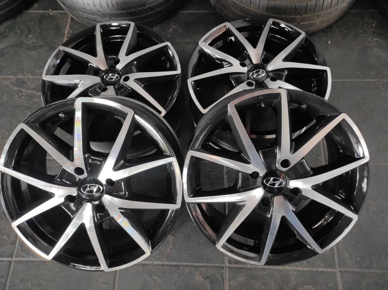 Rodas aro 15 serve HB 20/Onix/gol / argo - Foto 4