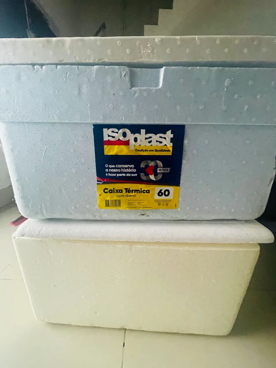 Vende-se caixa de isopor 60 litros  - Foto 2