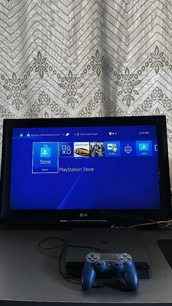 Ps4 slim 500 gb e tv