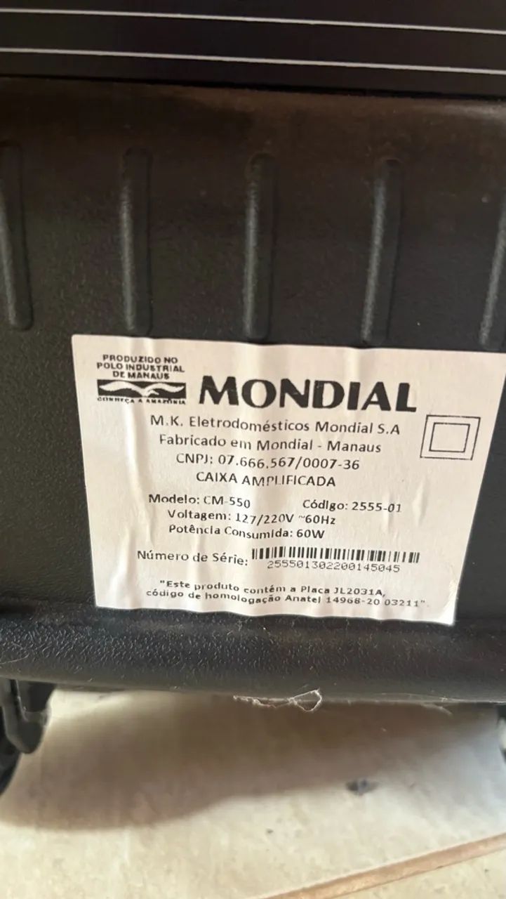Caixa de som Bluetooth MONDIAL - Foto 4