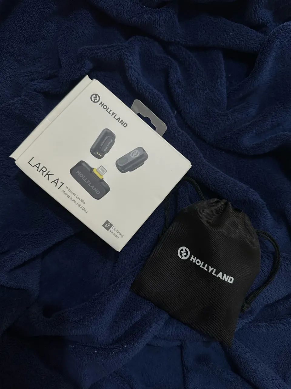Microfone Hollyland LARK A1 Mini Duo Lightning - Foto 4