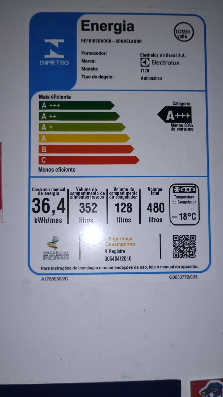 Geladeira Eletrolux 480lt - Foto 4