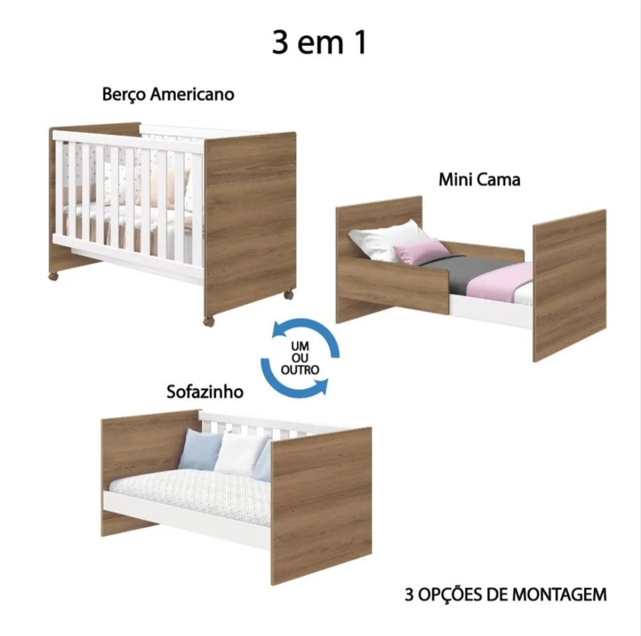 Berço katatau Flex usado - Foto 2