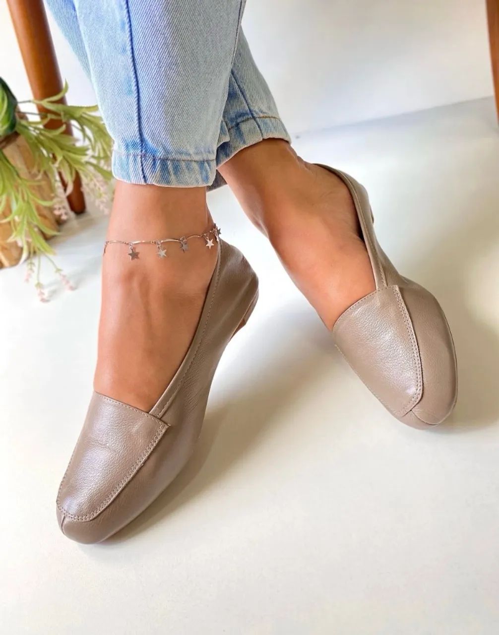 Vendo Mocassim em Couro 