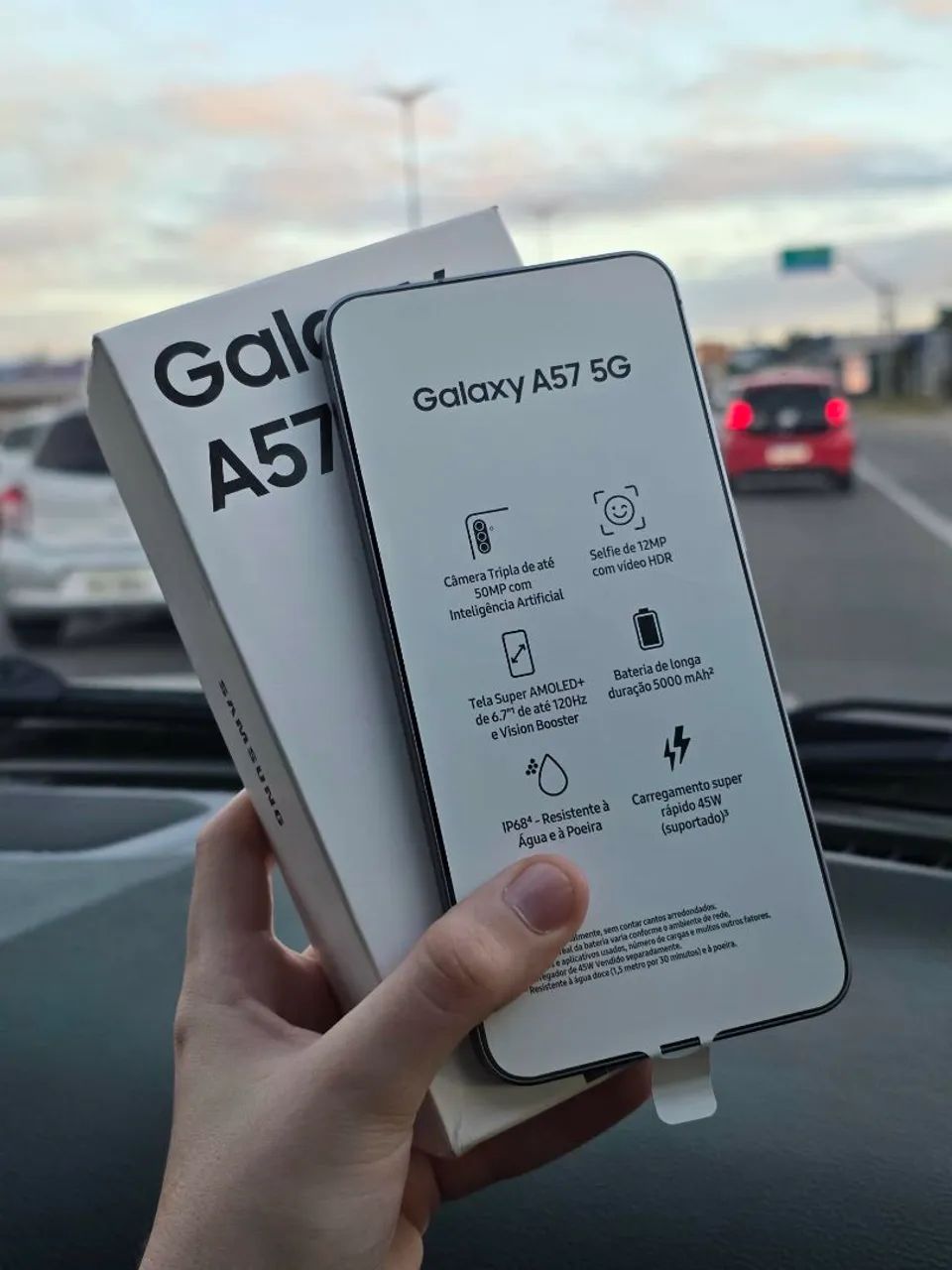 A57 5G 256GB ZERO NA CAIXA! - Foto 2