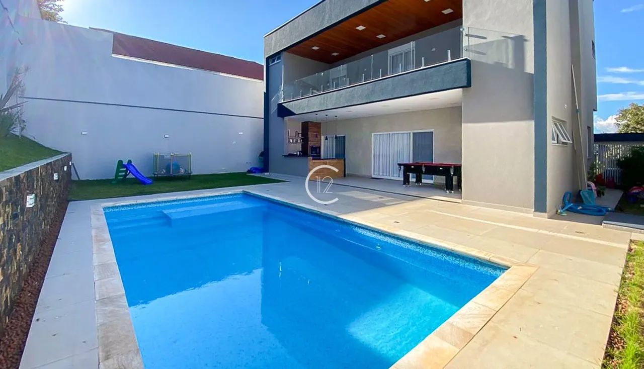 Sobrado com 3 suítes e área gourmet com piscina, 302 m² - venda por R$ 3.400.000 ou alugue 1