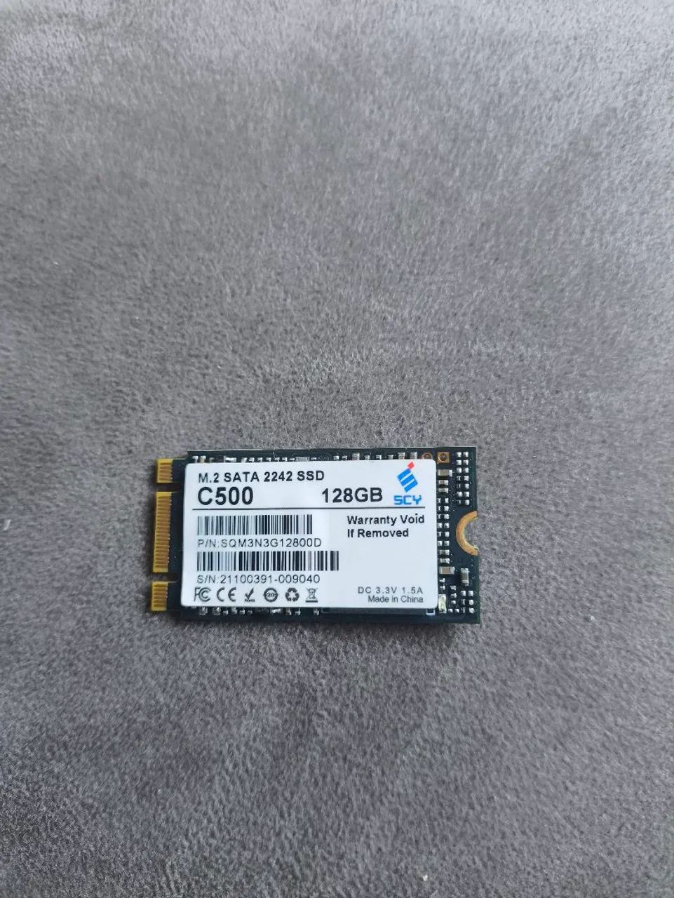 Vende-se SSD de 128GB de notebook 