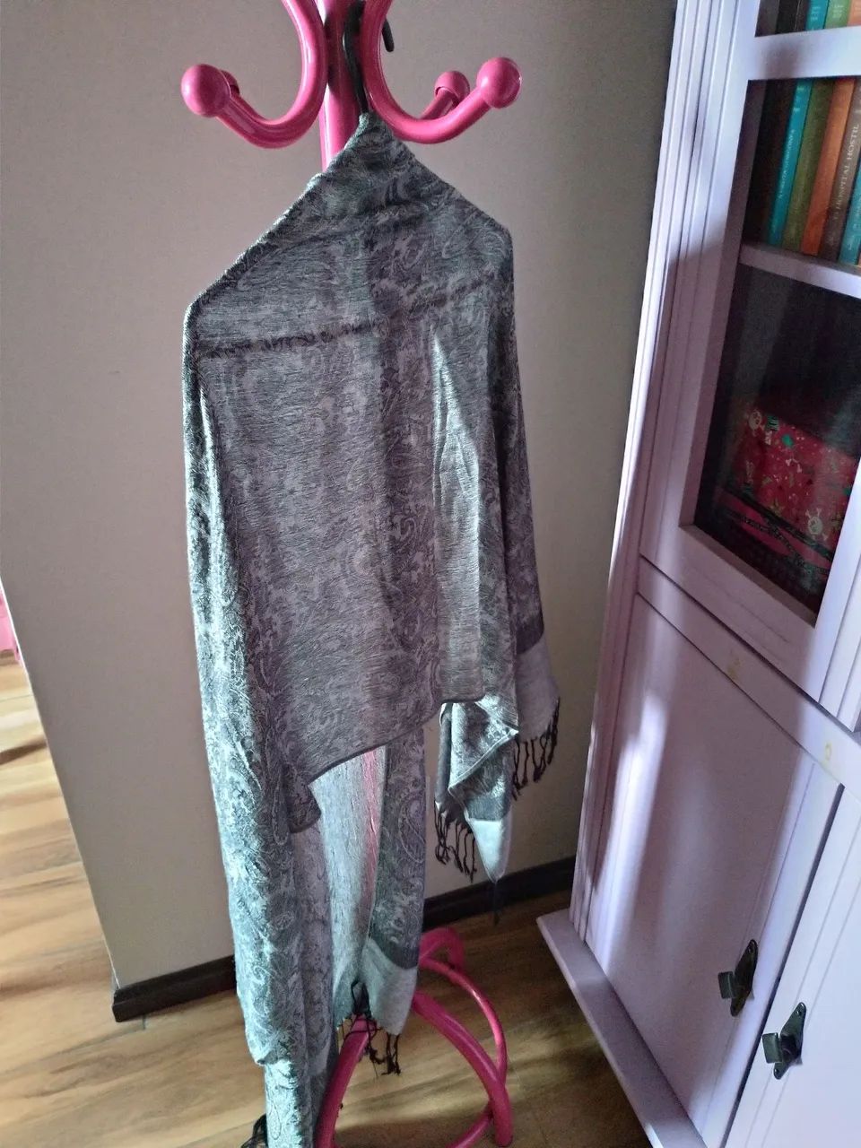 Pashmina cinza - Foto 2