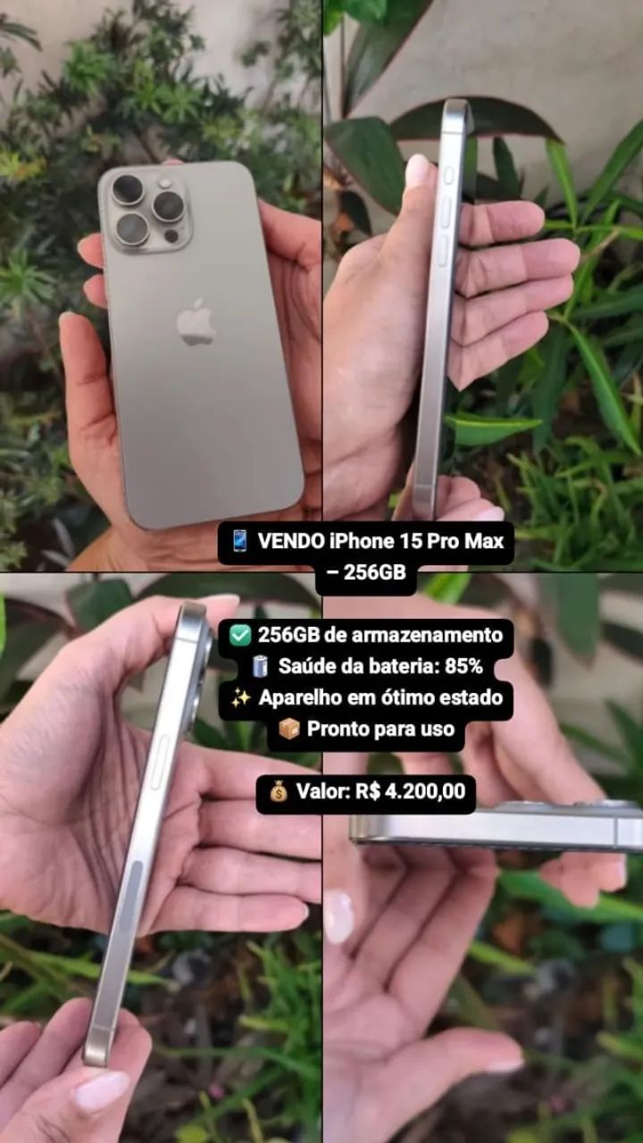 Vendo IPhone 15 pro Max 256 - Foto 5