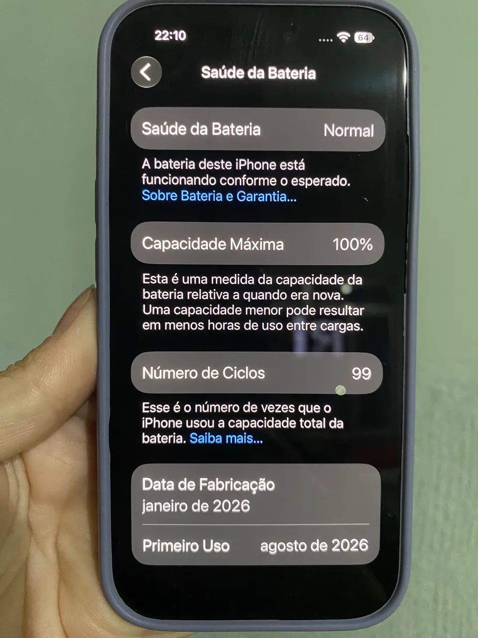 iPhone 15 preto 256g - Foto 3