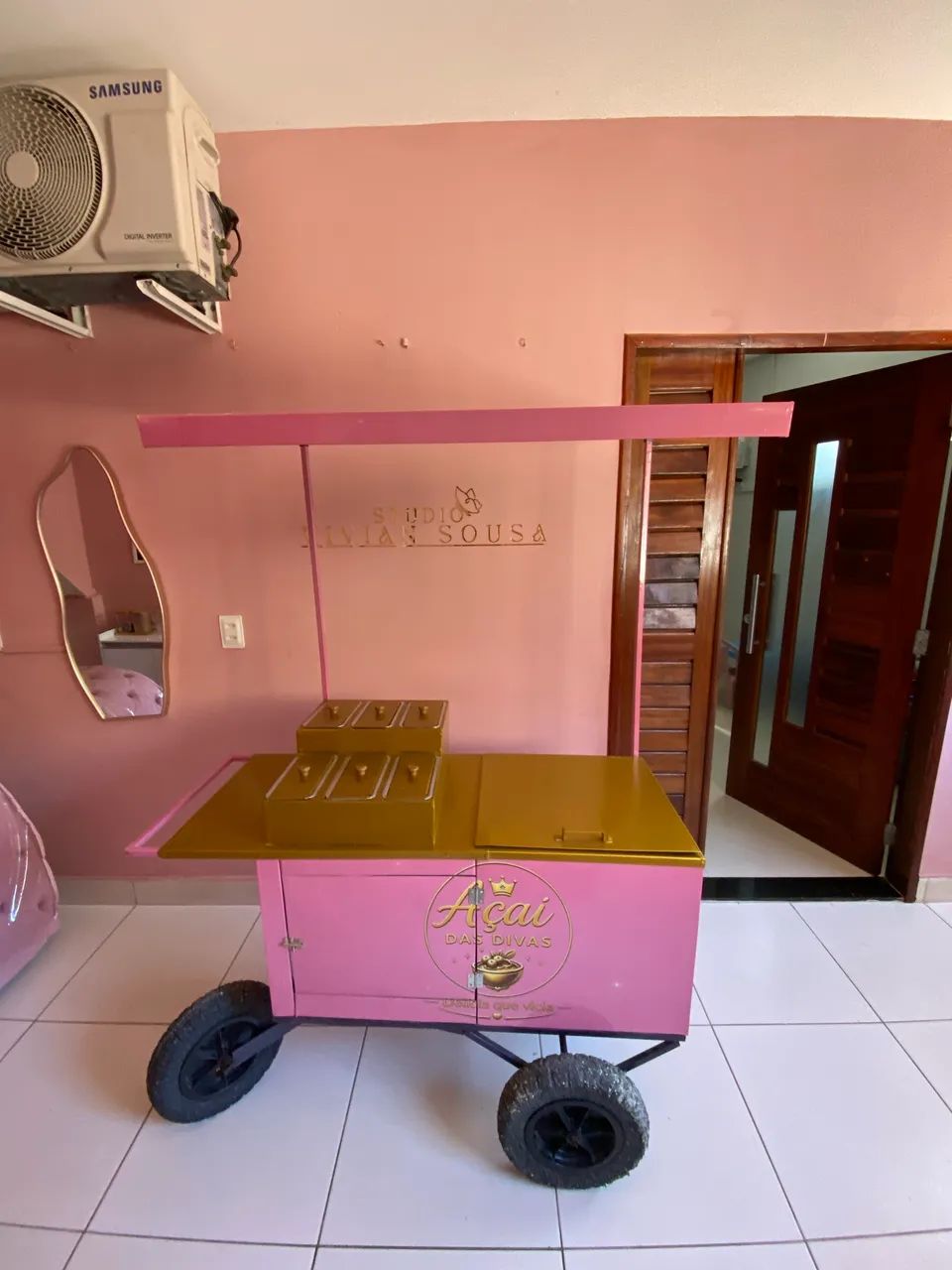 CARRINHO DE AÇAÍ COMPLETO - Foto 4