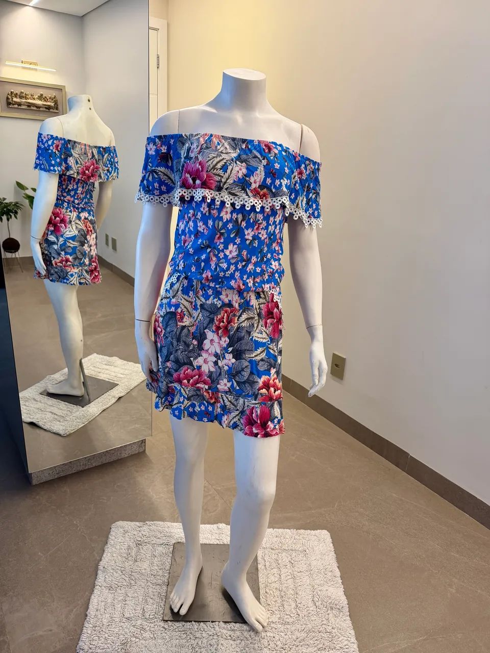 Vestido Estampado Guipir