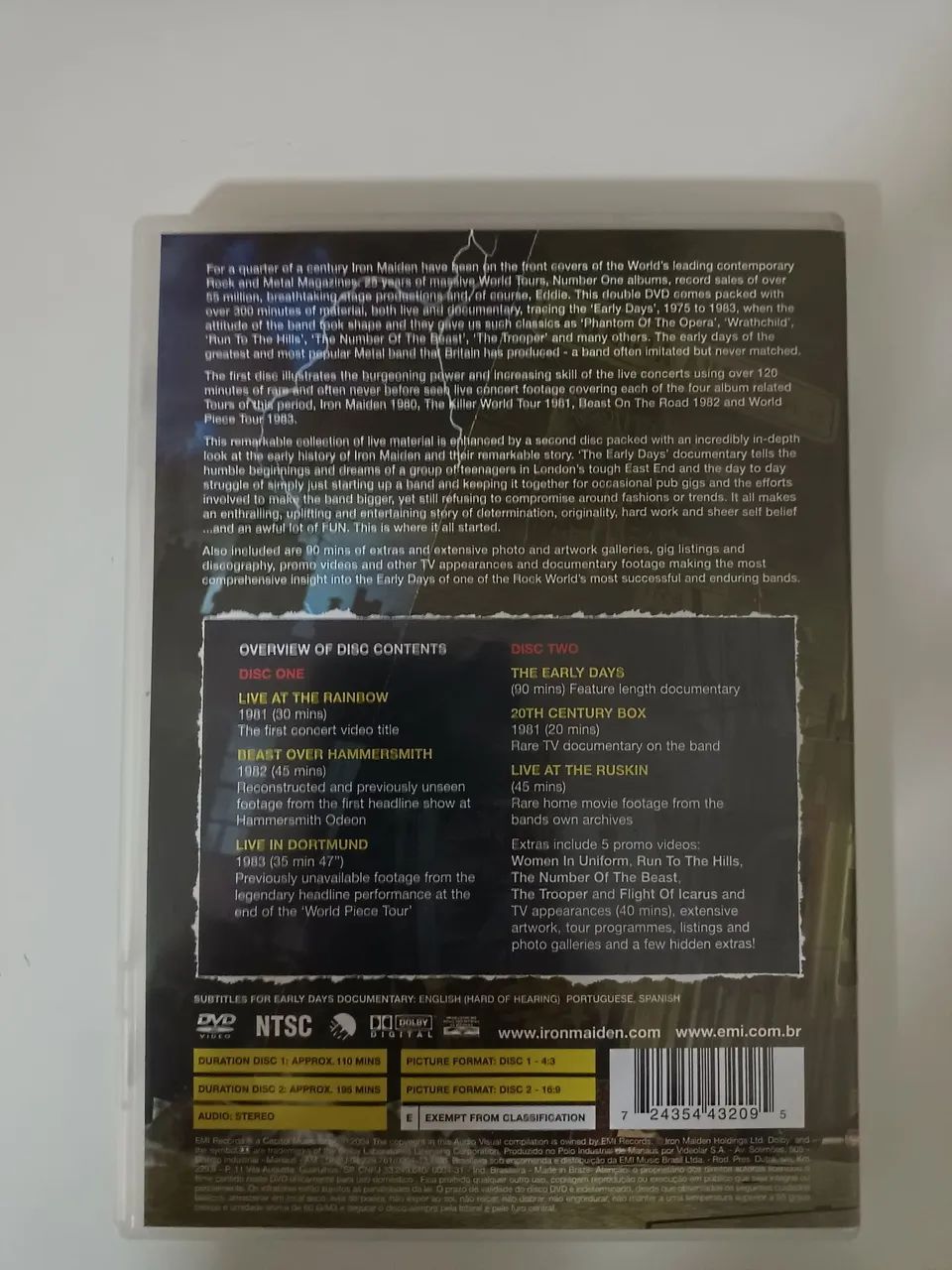 DVD Iron Maiden - Foto 4