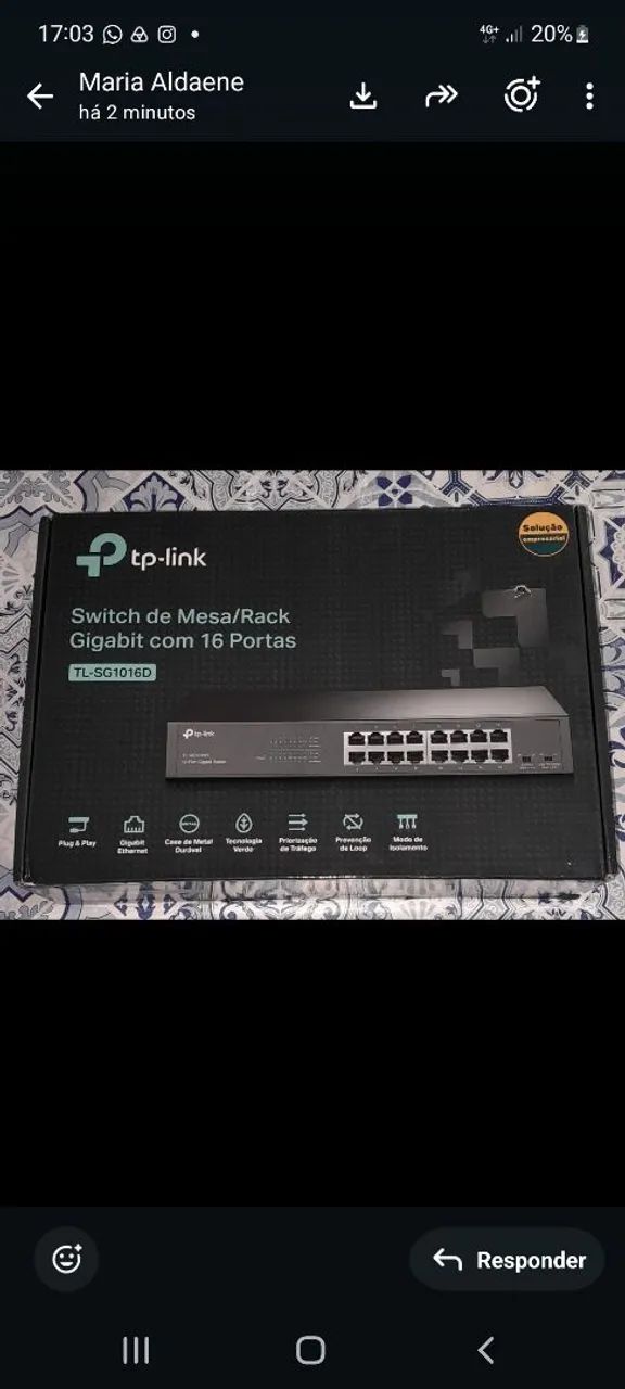 TP LINK Switch de mesa - Foto 3