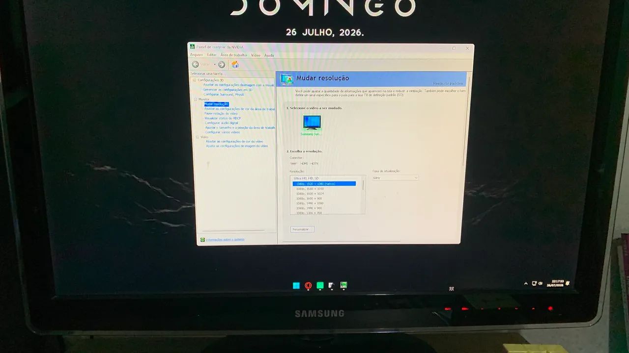 Monitor Samsung 21? HDMI e VGA 60 hz - Foto 3