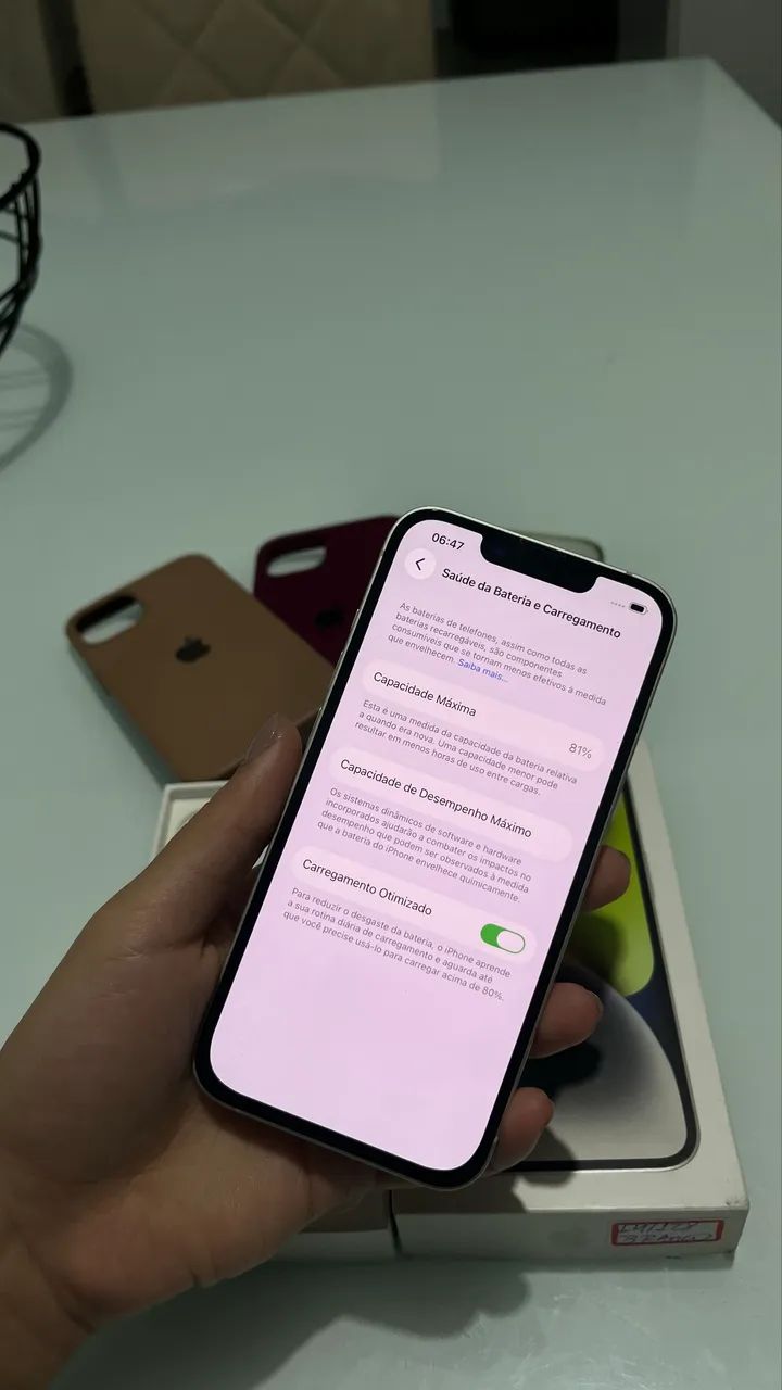 IPHONE 14 128GB BRANCO | MUITO bem conservado  - Foto 2