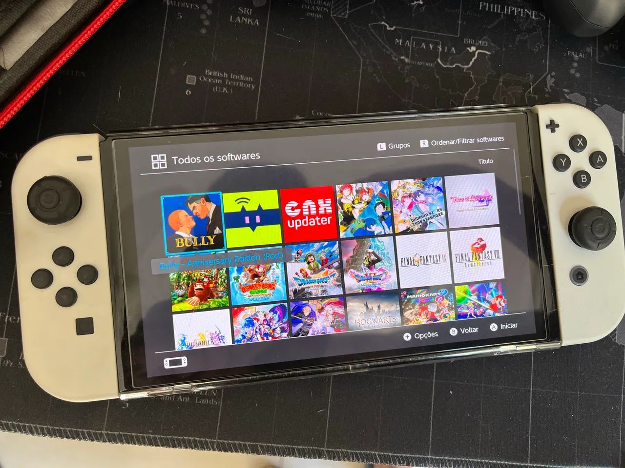 Nintendo Switch OLED Desbloqueado 256gb + 64gb - Foto 4