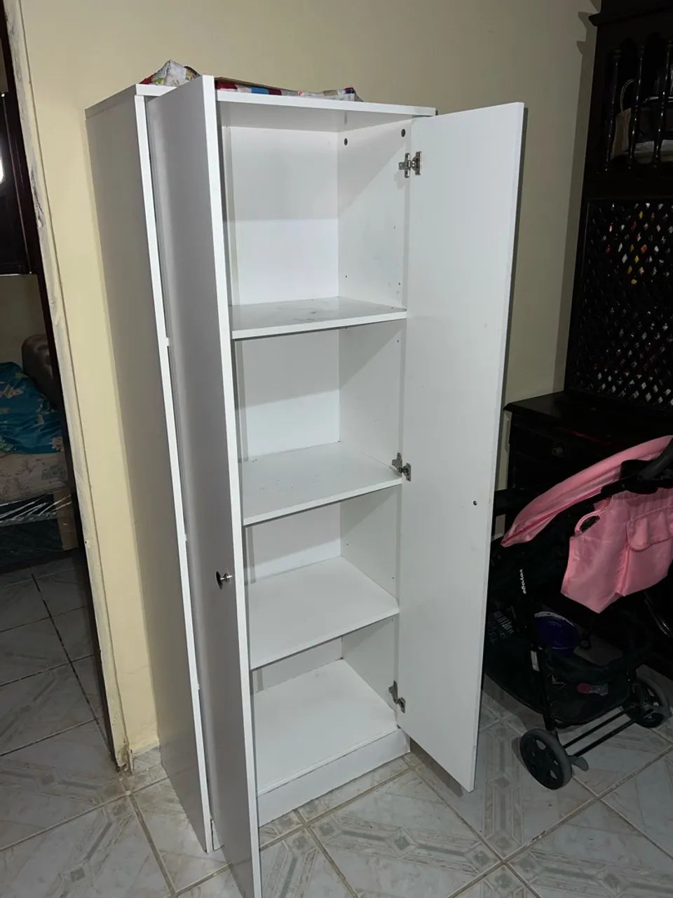 Armário multiuso duas portas branco  - Foto 2