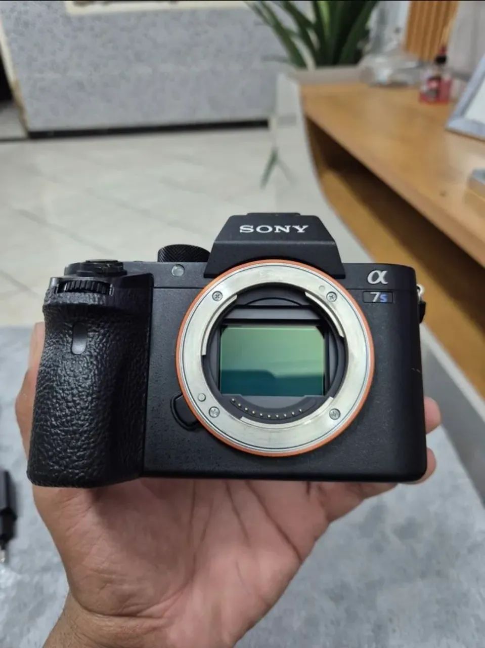 Corpo Câmera Sony Alpha A7sii, Full Frame ILCE-a7s2, Mirrorless profissional 4k