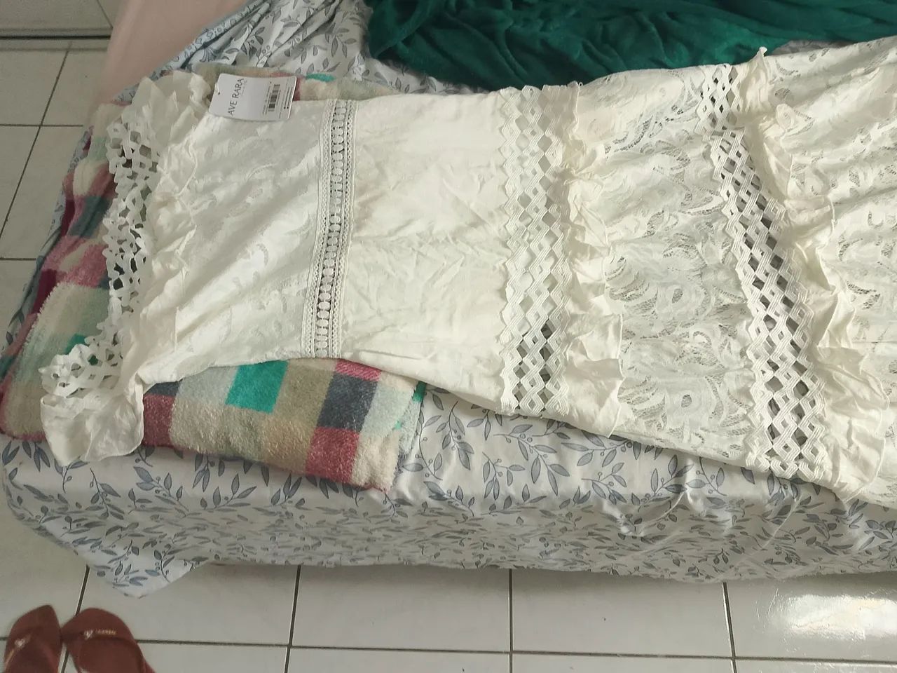 Vestido marca Ave rara branco - Foto 3