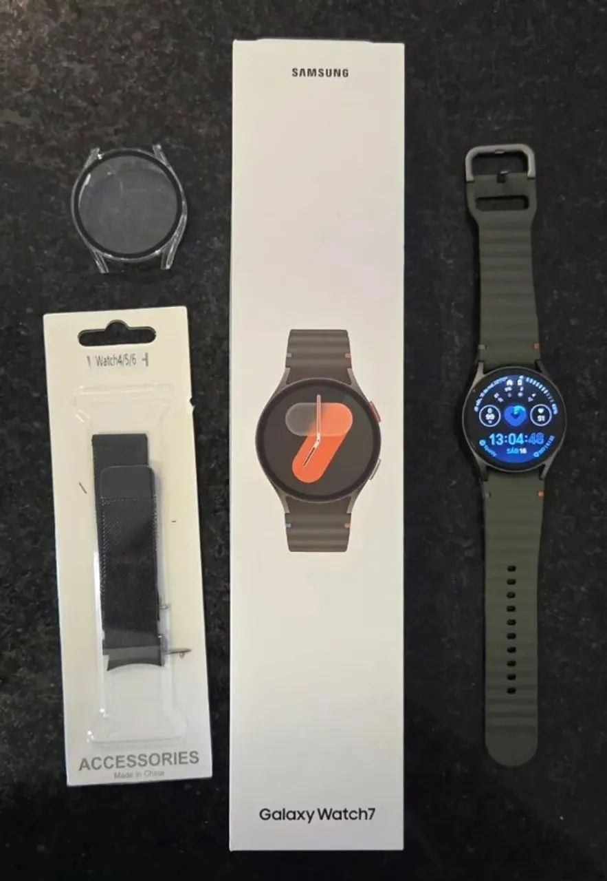 Relógio Galaxy Watch 7 BT 40mm Verde - Foto 4